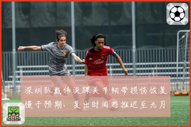 深圳队戴伟浚踝关节韧带损伤恢复慢于预期，复出时间恐推迟至九月